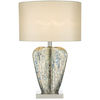 Stołowa lampa Syracuse SYR4235 Dar Lighting abażur szkło rtęciowe chrom
