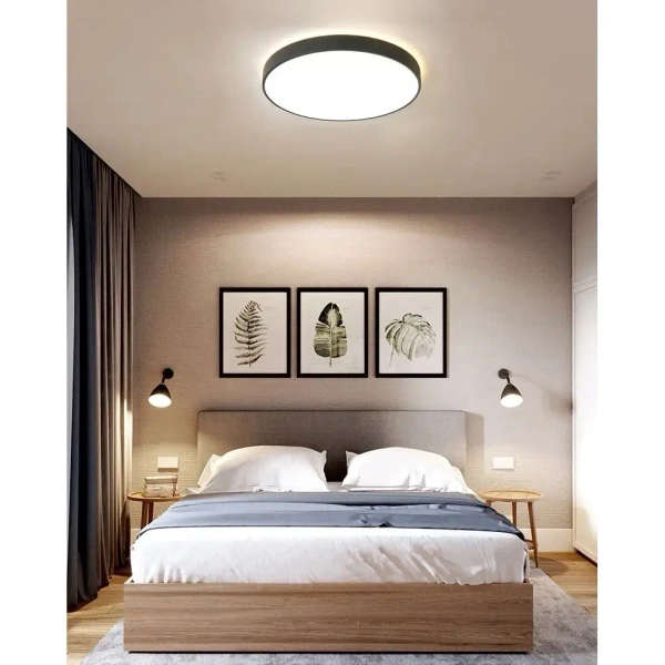 Plafon LED ABIGALI-MD1012-60-HW 60W 3000K do jadalni biały