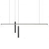 Liniowa wisząca lampa Patinar CGPAT120 LED 24W 3000K czarny