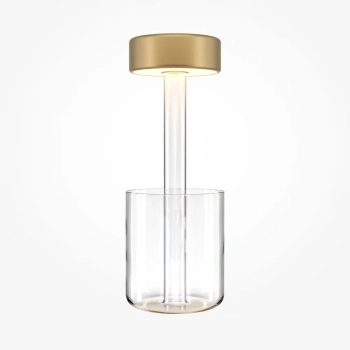 złoty || przezroczysty