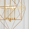 Wisząca lampa druciana L&-180228 Light& na łańcuchu złota