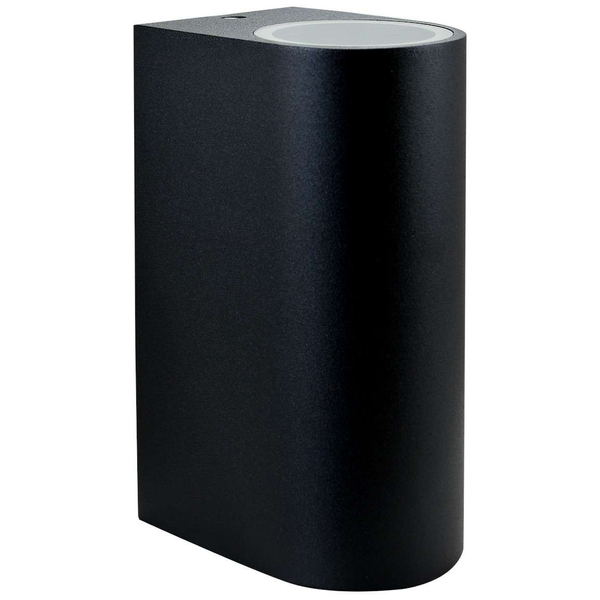 Ogrodowa LAMPA elewacyjna BOSTON 303356 Polux zewnętrzna OPRAWA metalowy KINKIET ścienny na taras IP44 outdoor czarny