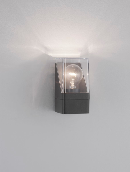 Elewacyjna lampa ogrodowa BARCA LE71497 Luces Exclusivas IP65 grafitowa