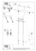 Czarna lampa wisząca SL.0961 minimalistyczne tuby do salonu