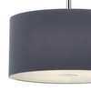 Wisząca lampa do biura Zaragoza ZAR1039 Dar Lighting srebrna biała szara