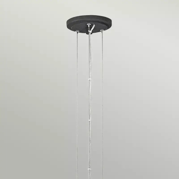 Żyrandol designerski WILLOW QN-WILLOW18-CBK z żywicy czarny złoty