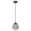Jadalniana lampa wisząca Gamma K-5165 Kaja kula ball grafitowa czarna