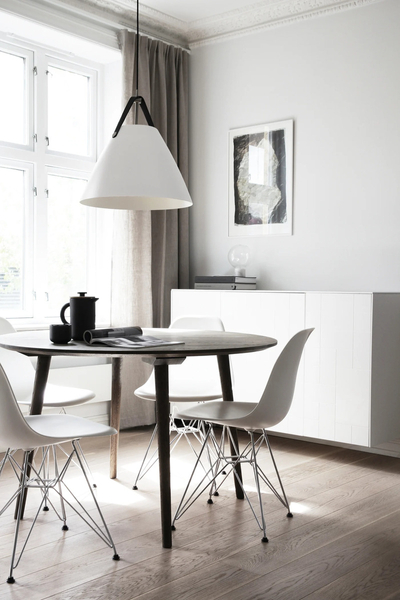 Lampa zwisowa Strap 84343001 Nordlux metalowa biała