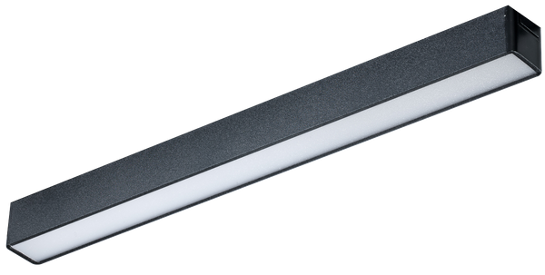Lampa podłużna sufitowa Saga AZ5305 LED 30W 4000K do systemu 1-faz czarna