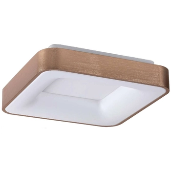 Plafon LAMPA sufitowa CARMELLA 5056 Rabalux kwadratowa OPRAWA metalowa LED 30W 4000K złota biała