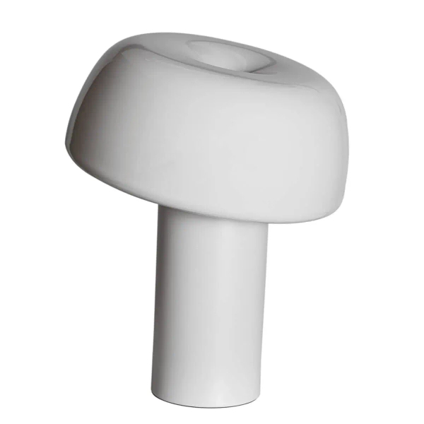 Lampka na komodę Lean on me 4024530-5504 grzyb do gabinetu beżowa