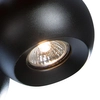 Lampa wisząca Gulia AZ0635 kule balls nad łóżko do sypialni czarna