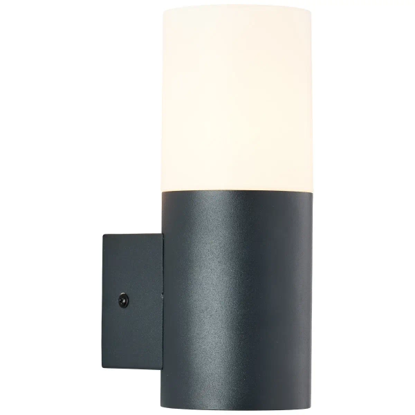 Elewacyjna lampa ścienna Aberdeen 96421/63 IP44 tuba antracyt biały