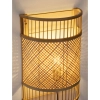 Bambusowa lampa ścienna CANDEZA LE45371 z przełącznik naturalny