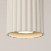 Sufitowa lampa ryflowana AURA SL.1789 tubka metalowa beżowa