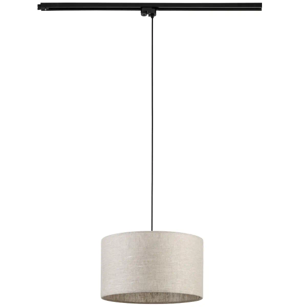 Szynowa lampa wisząca 1-fazowa Tracer 10670 z abażurem szary