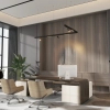 Sufitowa liniowa lampa Slim Stip TLV-13-12 do salonu LED 12W 3000K czarna