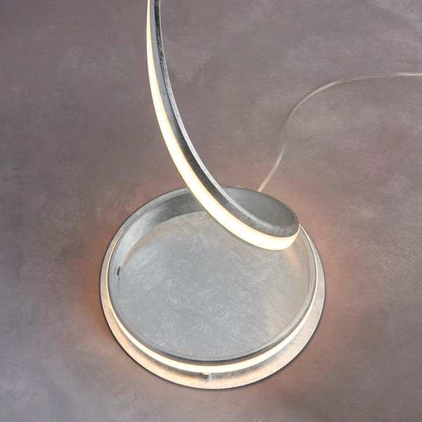 Podłogowa lampa do salonu Aria 95843 LED 23W 3000K srebrny biały