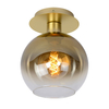 LAMPA sufitowa MARIUS 74114/01/02 Lucide loftowa OPRAWA plafoniera szklana kula złota