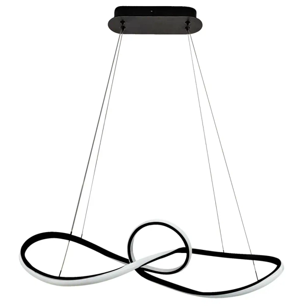 Lampa wisząca MARCO BLACK ML8116 LED 42W 4000K do salonu czarna