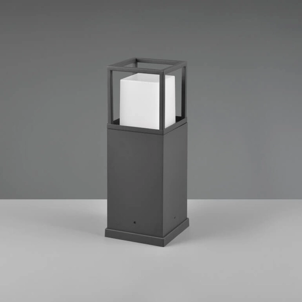 Metalowy słupek na taras PORTOR DL142577860 LED 14,5W 2300-4000K IP54 antracyt