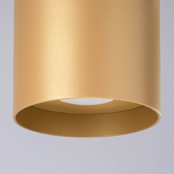 Downlight przysufitowa lampa Mika SL.1283 na korytarz złota