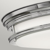 Minimalistyczna lampa sufitowa QN-HADRIAN-FS-CM-OPAL chrom