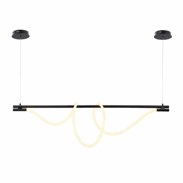 Wisząca lampa Spirali ABR-HILTON-SC-38W Abruzzo LED 45W 3000K wąż czarny