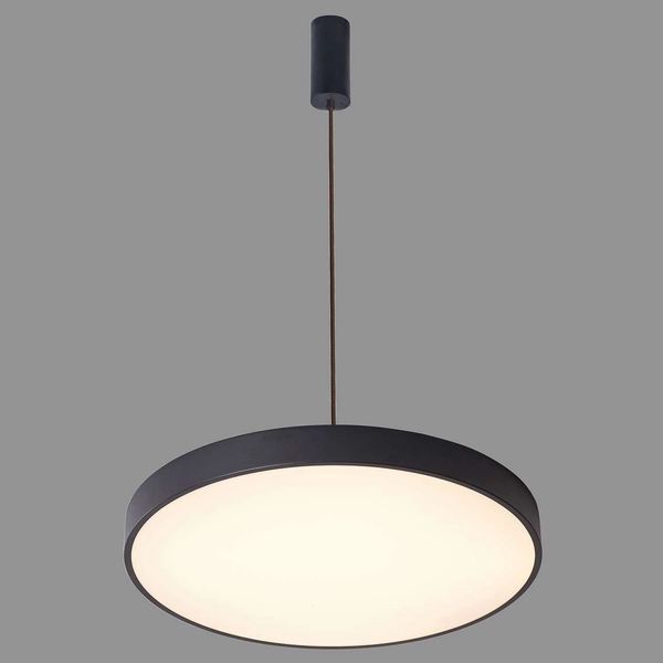 Okrągła lampa wisząca ORBITAL 5361-860RP-BK-3 zwis LED 24W 3000K czarny