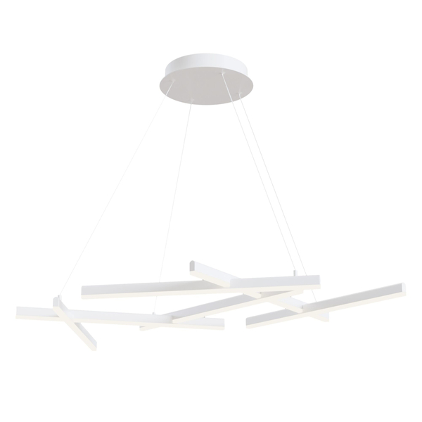 Lampa salonowa wisząca Line MOD016PL-L75W LED 79W 3000K biała