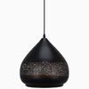 LAMPA wisząca KAIA 2278 Rabalux ażurowa OPRAWA orientalny zwis czarny złoty
