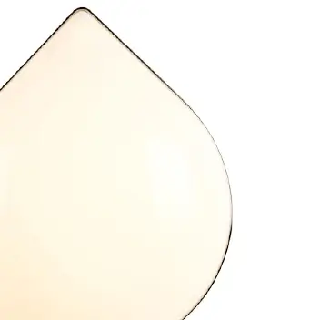 Kinkiet ścienny CGDROPW Copel szklana OPRAWA kropla LED 36W 3000K do sypialni złota biała