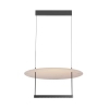 Wisząca lampa owalna Ambience MOD280PL-L30B3K1 czarna 30W 3000K ściemnialna