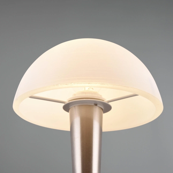 Stołowa lampka Canaria R59561107 RL Light grzybek półokrąg nikiel