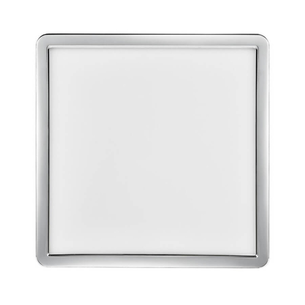 Kwadratowy plafon OJA 2015066133 LED 14,5W 3000-4000K IP54 chrom