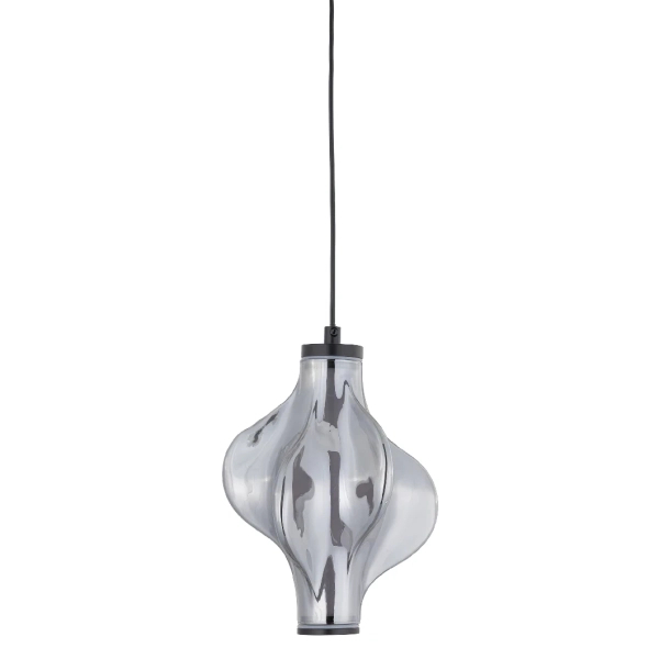 Lampa wisząca do sypialni Elva 18213 LED 8W 3000K nad stół czarny grafitowy