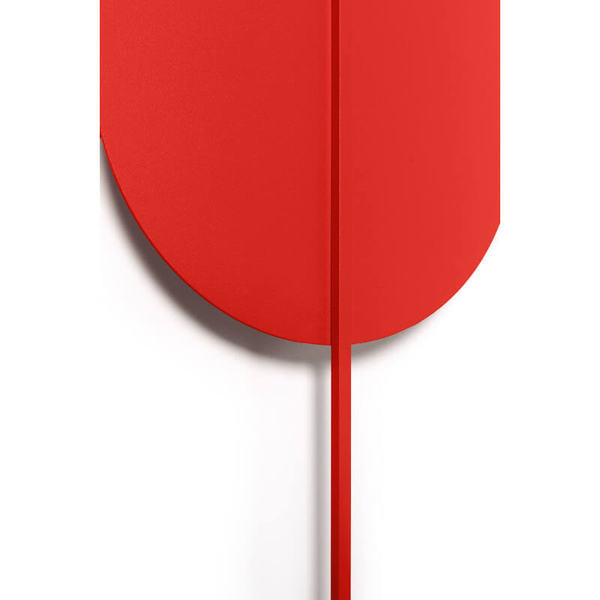 Lampa metalowa ścienna Rokke RKK212120 do jadalni pomarańczowa