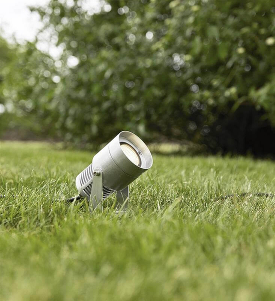 Metalowy spot ogrodowy Garden gruntowy LED 3W 3000K aluminium