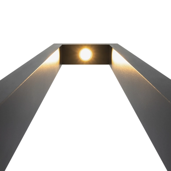 Zewnętrzna lampa frame Bonn O425FL-L20GF Maytoni LED 20W 3000K IP65 grafit