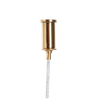 Pierścienie wiszące Circle ST-8848-40+60+60 brass Step LED 255W 3000K mosiądz