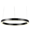 Metalowy ring Circle ST-8848-80 black Step LED 80W 3000K podwieszany tytanowy