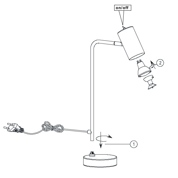 Biurkowa LAMPA regulowana MARLEY 512400107 Trio metalowa LAMPKA stojąca tuba loftowa na stół nikiel