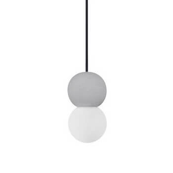 Wisząca lampa IBAGUE LE44660 bubble do gabinetu biała szara