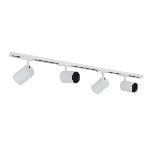System szynowy Tokio LP-787 SET 1F WH regulowany reflektorki 1-fazowy białe