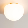 Kopułowa lampa sufitowa Glassy MOD270CL-01G Maytoni do kuchni złota