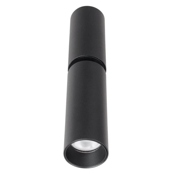 Metalowa lampa sufitowa HALO C0248 Maxlight LED 7W 3000K regulowana tuba czarny