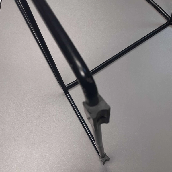 Krzesło barowe Dot bar MH-006H-B-H75 Moos hoker loftowy czarny outlet