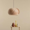 Wisząca lampa sypialniana Nature Light 1110G_L Aldex nad łóżko brązowa