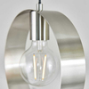 Minimalistyczna lampa wisząca nad stół Hoop 90454 Endon nikiel