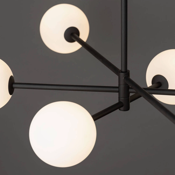 Lampa nasufitowa Sarius 4732 TK Lighting kule metalowa czarna biała